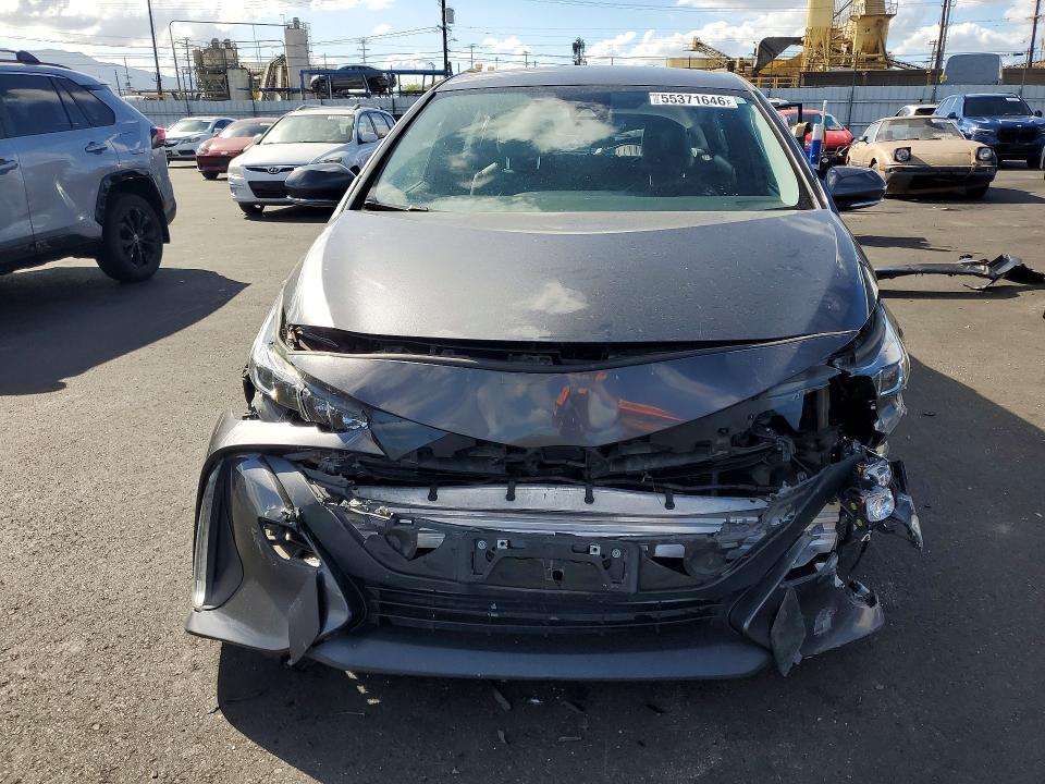 2022 Toyota Prius VIN JTDKAMFP8N3215794 COPART salvage auction — REAR END, Ca - Salvage Certificate, sold $2,350 on 2026-07-06 (photo 5)