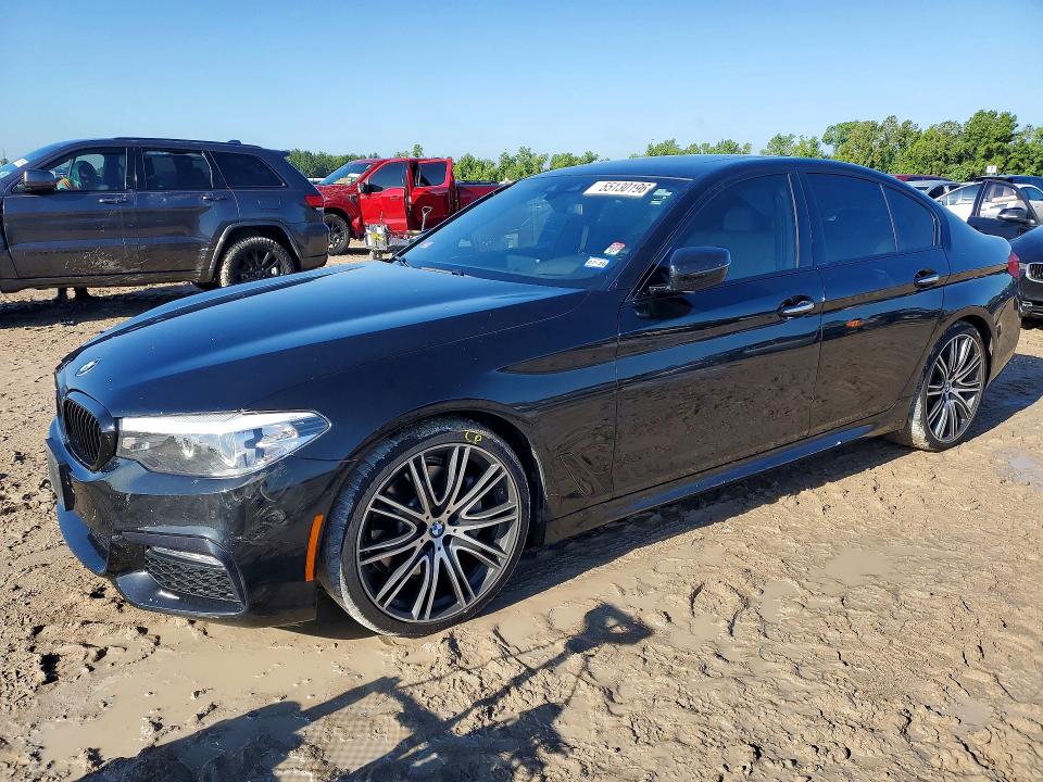 2018 BMW 5er VIN WBAJE5C58JWA94346 COPART salvage auction — WATER/FLOOD, Tx - Salvage Title-Flood Damage, sold $150 on 2026-07-24 (photo 1)