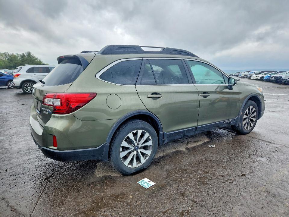 2015 Subaru Outback VIN 4S4BSANC9F3334302 COPART salvage auction — SIDE, Pa - Certificate Of Salvage, sold $2,500 on 2026-07-02 (photo 3)
