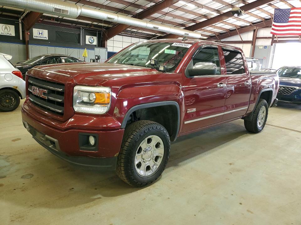 2014 Gmc SIERRA VIN 3GTU2UEC4EG433121 COPART salvage auction — REAR END, Vt - Certificate Of Title, sold $5,500 on 2026-07-21 (photo 1)