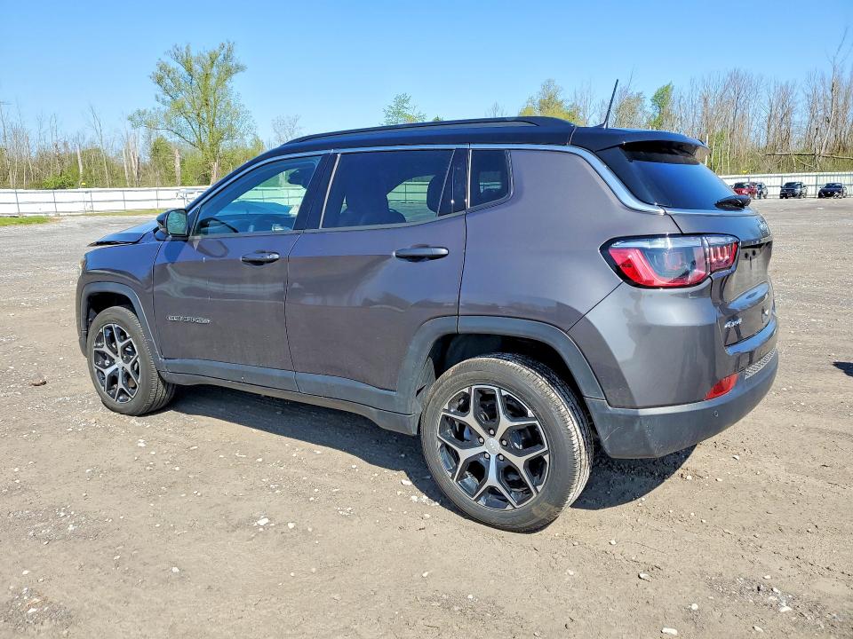 2024 Jeep VIN 3C4NJDCN7RT161236 COPART salvage auction — FRONT END, Ny - Mv-907A Salvage Certificate, sold $1,000 on 2026-07-20 (photo 2)