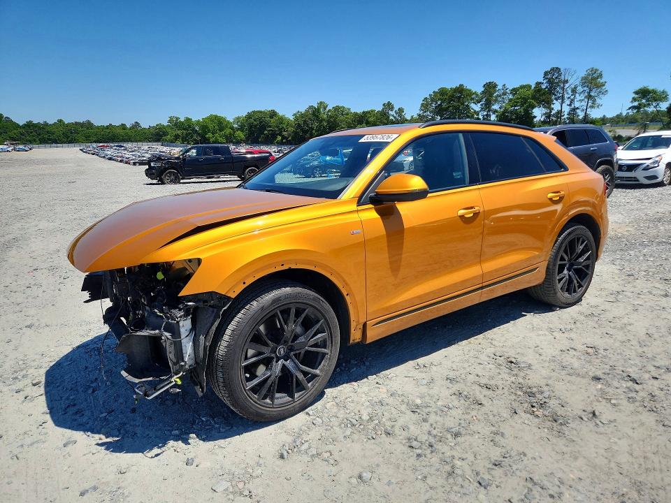 2019 Audi Q8 VIN WA1EVAF10KD015939 COPART salvage auction — FRONT END, Ga - Cert Of Title-Salvage, sold $7,100 on 2026-07-23 (photo 1)