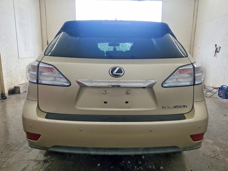 2011 Lexus Rx 450h VIN JTJZB1BA0B2405647 COPART salvage auction — FRONT END, TN - SALVAGE CERTIFICATE, sold $3,000 on 2026-07-16 (photo 6)