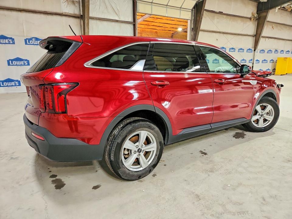 2023 Kia Sorento VIN 5XYRG4LCXPG204860 COPART salvage auction — FRONT END, Tn - Salvage Certificate, sold $3,750 on 2026-07-20 (photo 3)