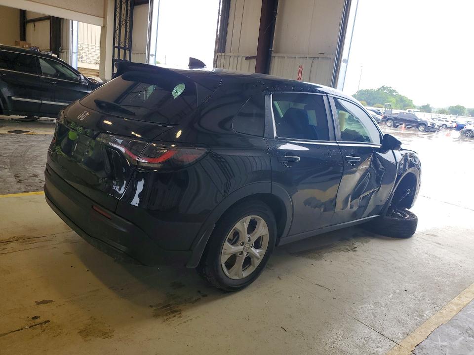 2025 Honda Hr-v VIN 3CZRZ1H38SM700974 COPART salvage auction — FRONT END, Tx - Salvage Vehicle Title, sold $6,800 on 2026-07-09 (photo 3)