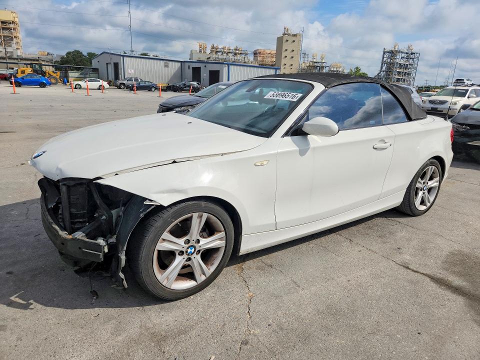 2009 BMW 1 series VIN WBAUL73599VJ76714 COPART salvage auction — FRONT END, Id - Salvage Certificate Of Title, sold $70 on 2026-07-29 (photo 1)