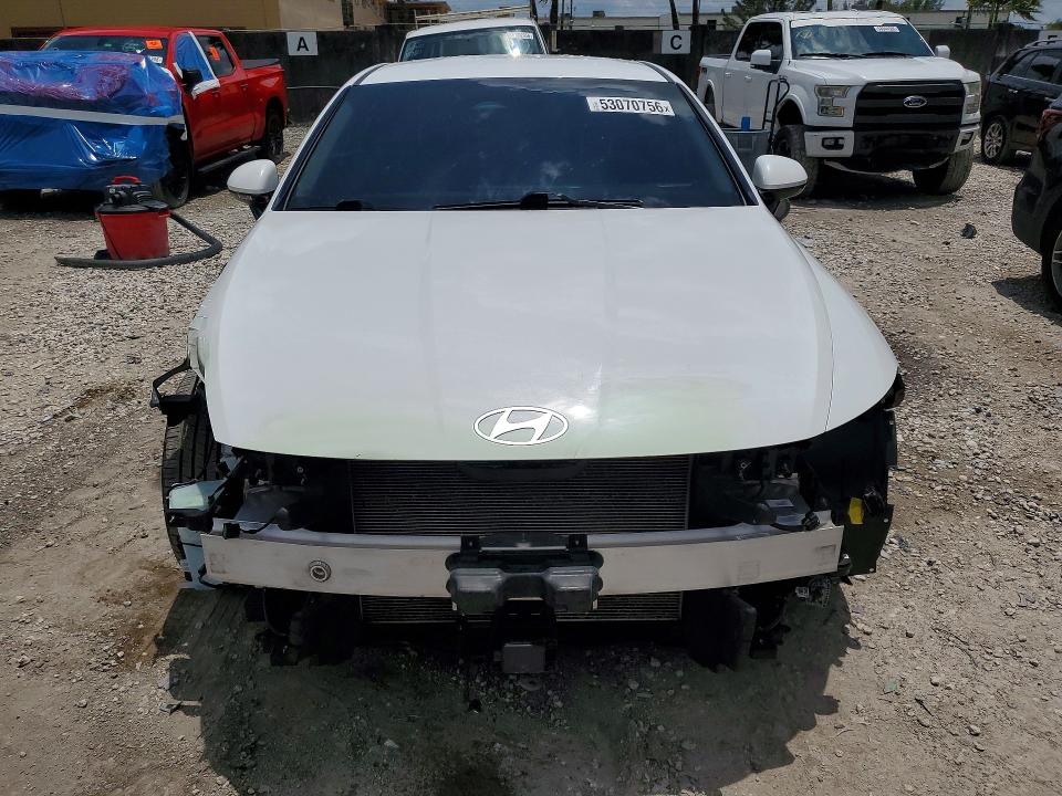 2024 Hyundai VIN KMHL64JA1RA395268 COPART salvage auction — FRONT END, Fl - Cert Of Title Slvg Rebuildable, sold $7,000 on 2026-07-07 (photo 5)