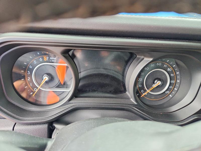 2025 Jeep Gladiator VIN 1C6PJTAG1SL538224 COPART salvage auction — FRONT END, Tx - Salvage Vehicle Title, sold $13,100 on 2026-07-27 (photo 9)