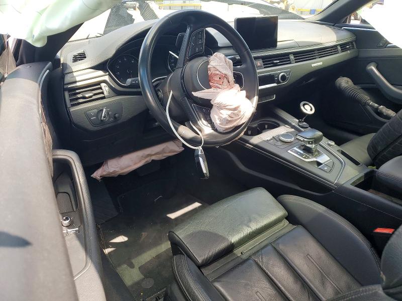 2019 Audi A5 VIN WAUSNAF59KA057374 COPART salvage auction — FRONT END, CA - SALVAGE CERTIFICATE, sold $1,300 on 2026-07-27 (photo 8)
