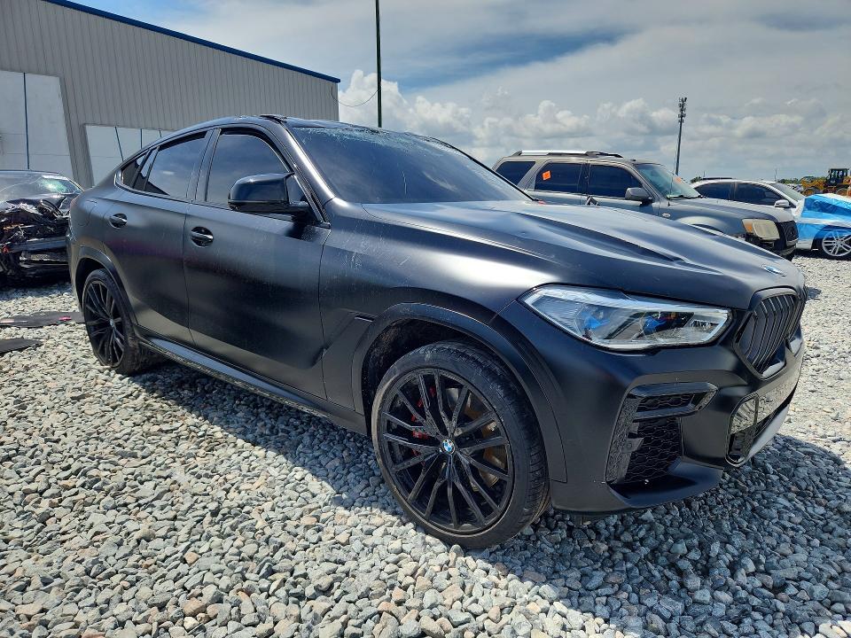 2022 BMW X6 VIN 5UXCY8C02N9K45397 COPART salvage auction — ROLLOVER, Fl - Cert Of Title Slvg Rebuildable, sold $18,200 on 2026-07-13 (photo 4)