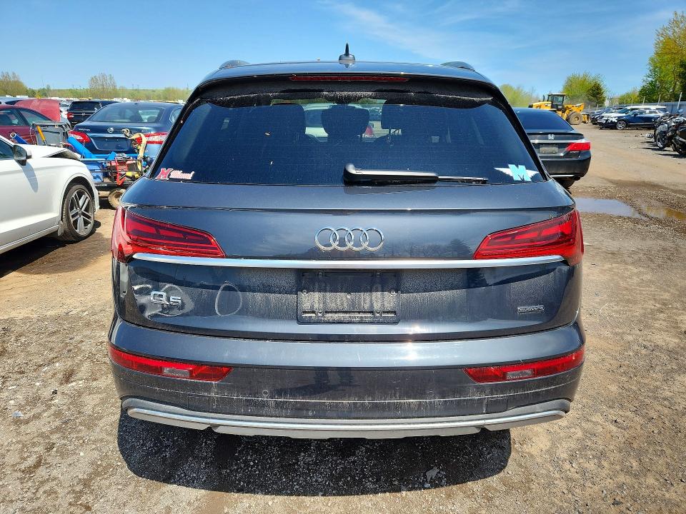 2023 Audi Q5 VIN WA1AAAFY4P2043592 COPART salvage auction — VANDALISM, On - Permit No Brand - Unfit, sold $18,900 on 2026-07-15 (photo 6)