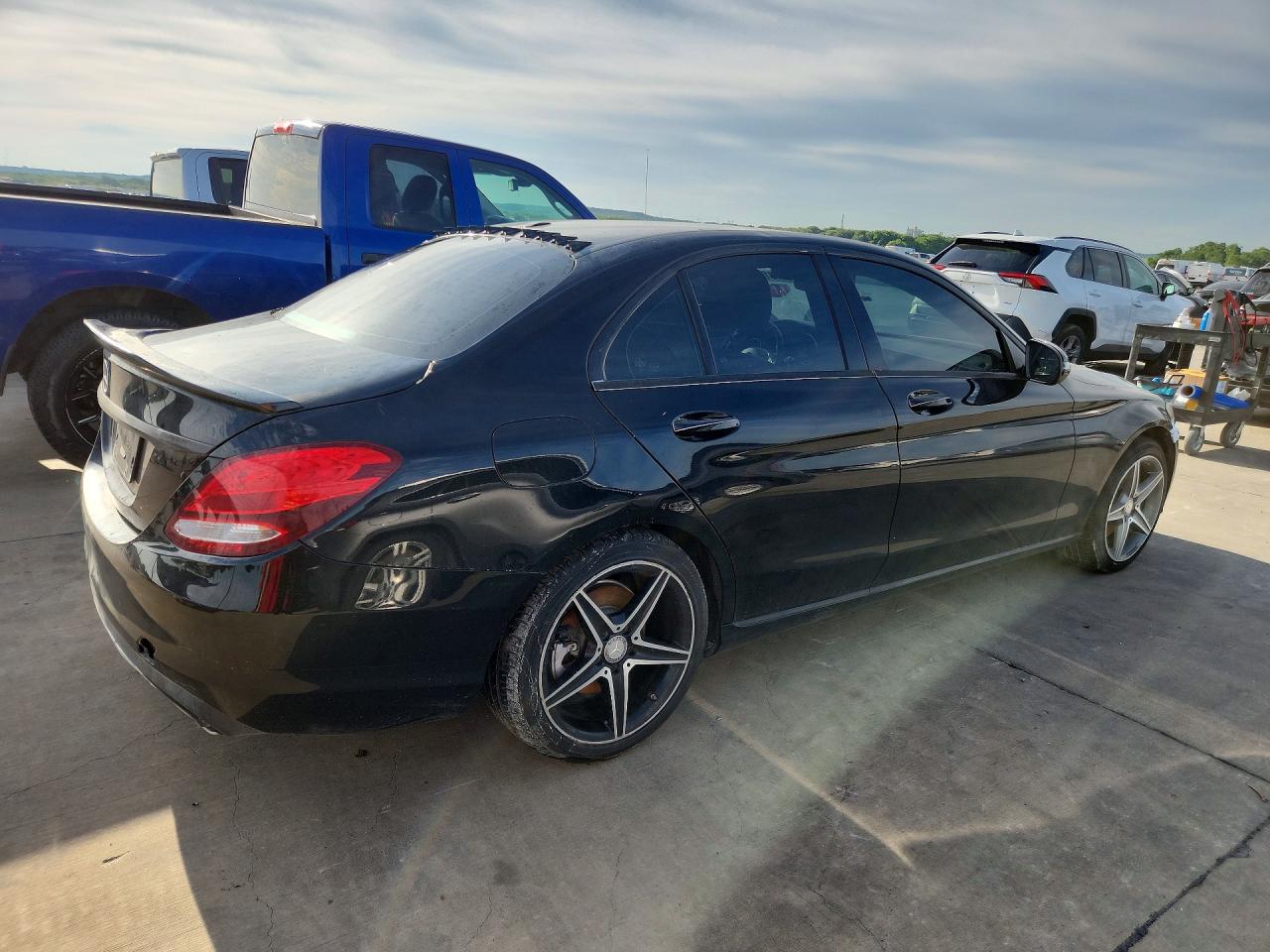 2016 Mercedes-Benz C-Class VIN 55SWF4JB9GU161330 COPART salvage auction — Side, TX - CERTIFICATE OF TITLE, sold $1,150 on 2026-07-09 (photo 3)