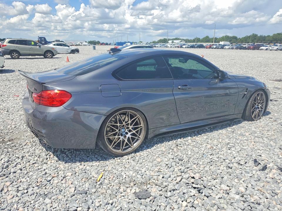2017 BMW M4 VIN WBS3R9C31HA014212 COPART salvage auction — FRONT END, FL - CERT OF TITLE SLVG REBUILDABLE, sold $15 on 2026-07-10 (photo 3)