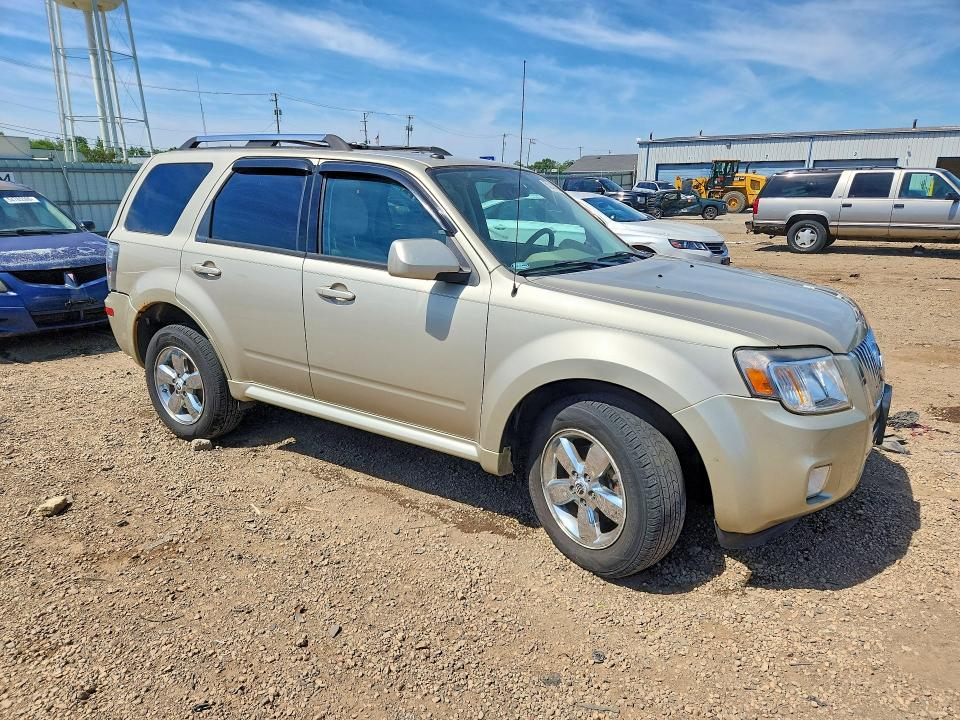 2011 Mercury Mariner VIN 4M2CN8H71BKJ02584 COPART salvage auction — REAR END, Il - Salvage Certificate, sold $1,400 on 2026-07-03 (photo 4)