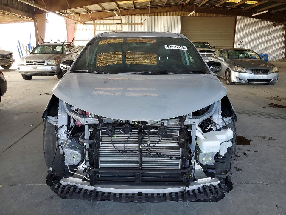 2025 Toyota Sienna VIN 5TDCSKFC1SS176768 COPART salvage auction — REAR END, CA - SALVAGE CERTIFICATE, sold $26,750 on 2026-07-09 (photo 5)
