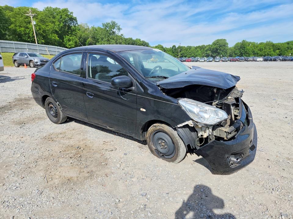 2017 Mitsubishi Mirage VIN ML32F3FJ9HHF07474 COPART salvage auction — FRONT END, Nc - Salvage Certificate Of Title, sold $225 on 2026-07-15 (photo 4)