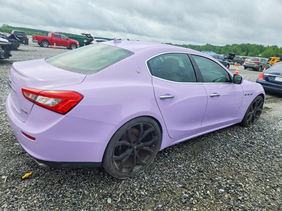 2014 Maserati Ghibli VIN ZAM57RTA3E1087772 COPART salvage auction — NORMAL WEAR, AZ - CERTIFICATE OF TITLE, sold $1,700 on 2026-07-22 (photo 3)