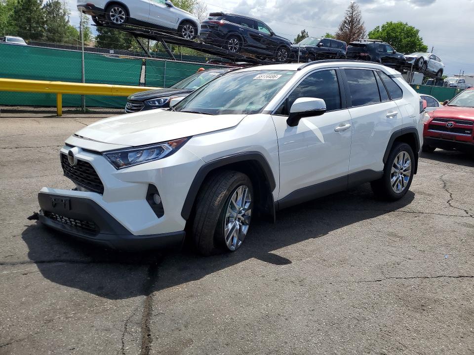 2021 Toyota VIN 2T3A1RFV1MW170930 COPART salvage auction — FRONT END, Co - Public - Salvage Title, sold $9,600 on 2026-07-02 (photo 1)