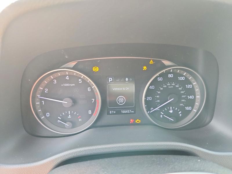 2017 Hyundai Elantra VIN KMHD84LF5HU151580 COPART salvage auction — FRONT END, Ky - Bill Of Sale/Part Only/No Titl, sold $300 on 2026-07-16 (photo 9)