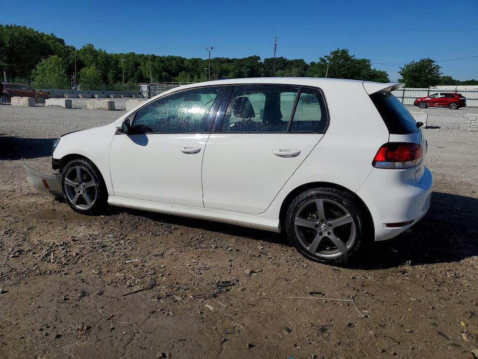 2013 Volkswagen Golf VIN WVWDB7AJ7DW089550 COPART salvage auction — FRONT END, KY - CERT OF TITLE-SALVAGE, sold $1,250 on 2026-07-27 (photo 2)