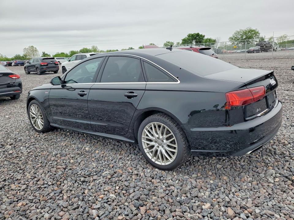 2016 Audi A6 VIN WAUFGAFC0GN006579 COPART salvage auction — HAIL, IN - CERT OF TITLE-SALVAGE TITLE, sold $2,850 on 2026-07-28 (photo 2)