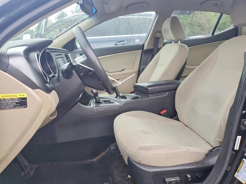 2014 Kia Optima VIN 5XXGM4A74EG312124 COPART salvage auction — FRONT END, Md - Cert Of Salvage > 75% Damage, sold $875 on 2026-07-27 (photo 7)