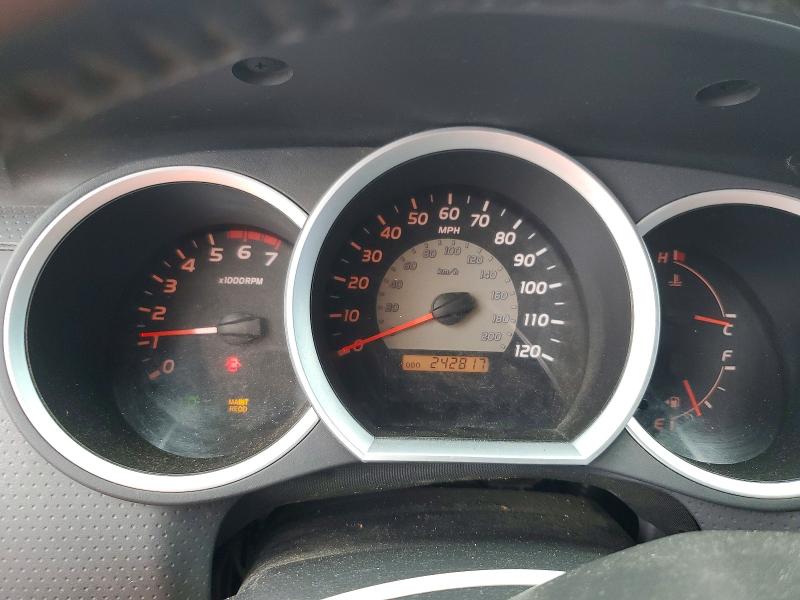 2005 Toyota Tacoma VIN 5TEUU42N85Z001894 COPART salvage auction — FRONT END, Nc - Salvage Certificate Of Title, sold $5,400 on 2026-07-08 (photo 9)
