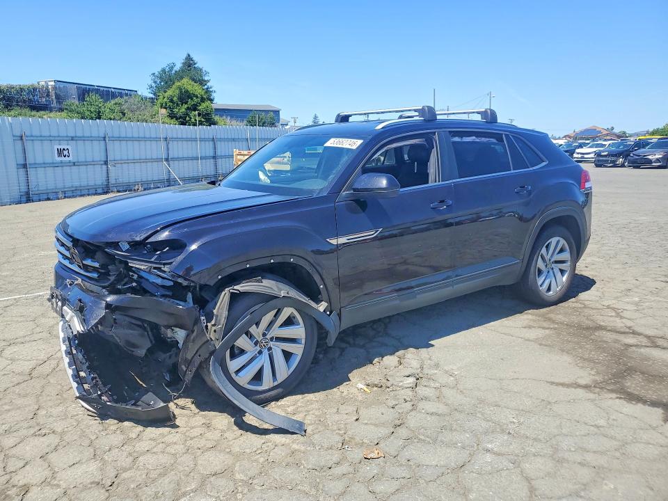 2020 Volkswagen VIN 1V21E2CA7LC215589 COPART salvage auction — FRONT END, Ca - Salvage Certificate, sold $4,800 on 2026-07-10 (photo 1)