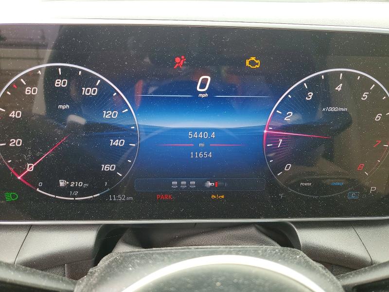 2025 Mercedes-benz Glc VIN W1NKM4HBXSF265964 COPART salvage auction — SIDE, Md - Cert Of Salvage > 75% Damage, sold $17,900 on 2026-07-27 (photo 9)