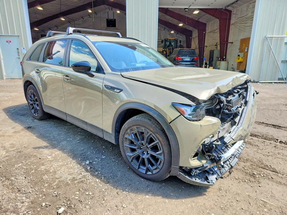 2026 Mazda Cx-70 VIN JM3KJBHD1T1201209 COPART salvage auction — FRONT END, Vt - Cert Of Title-Salvage Vehicle, sold $9,800 on 2026-07-20 (photo 4)