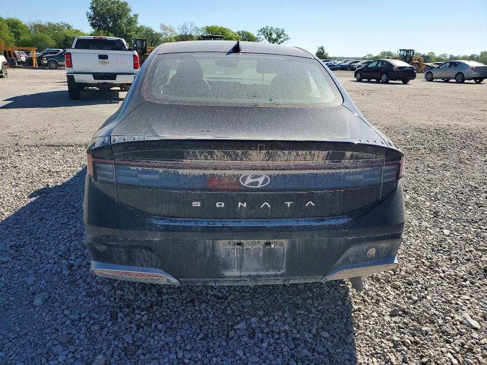 2025 Hyundai Sonata VIN KMHL64JA1SA429523 COPART salvage auction — FRONT END, Ia - Cert Of Title-Salvage Title, sold $7,600 on 2026-07-17 (photo 6)