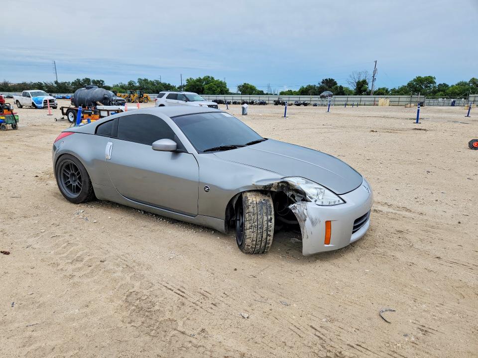 2006 Nissan 350z VIN JN1AZ34D46M304218 COPART salvage auction — FRONT END, Tx - Salvage Vehicle Title, sold $1,900 on 2026-07-09 (photo 4)
