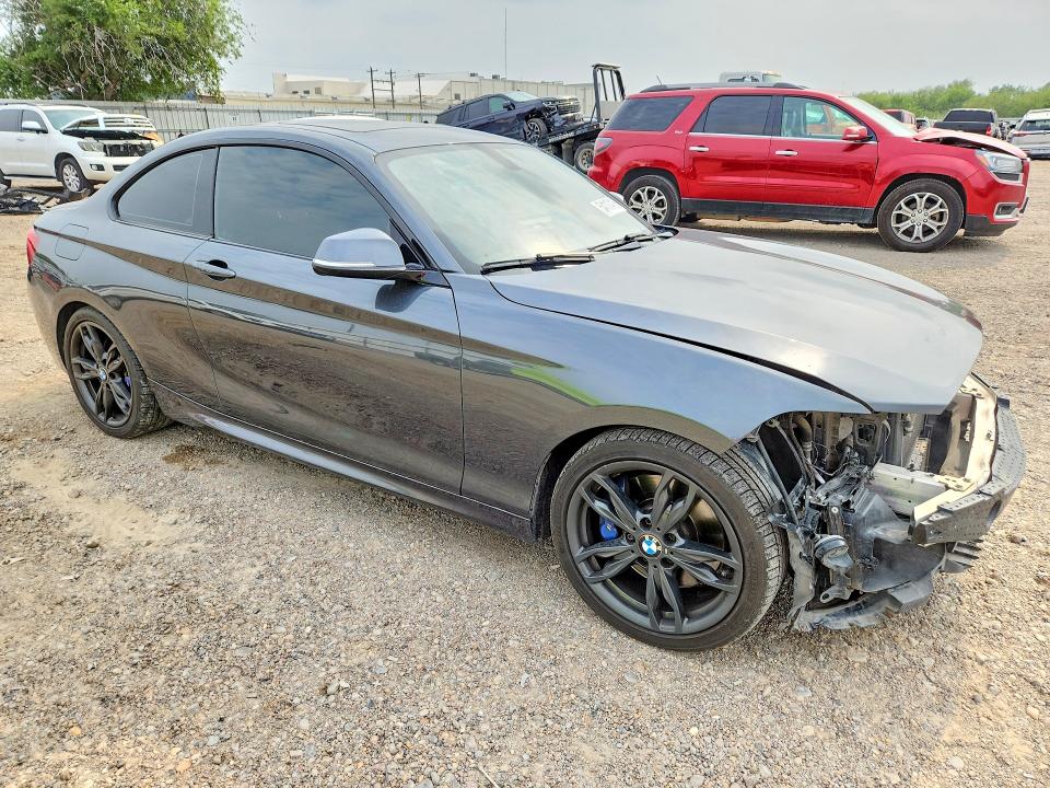 2016 BMW M2 VIN WBA1J7C53GV359807 COPART salvage auction — FRONT END, Tx - Salvage Vehicle Title, sold $7,300 on 2026-07-22 (photo 4)