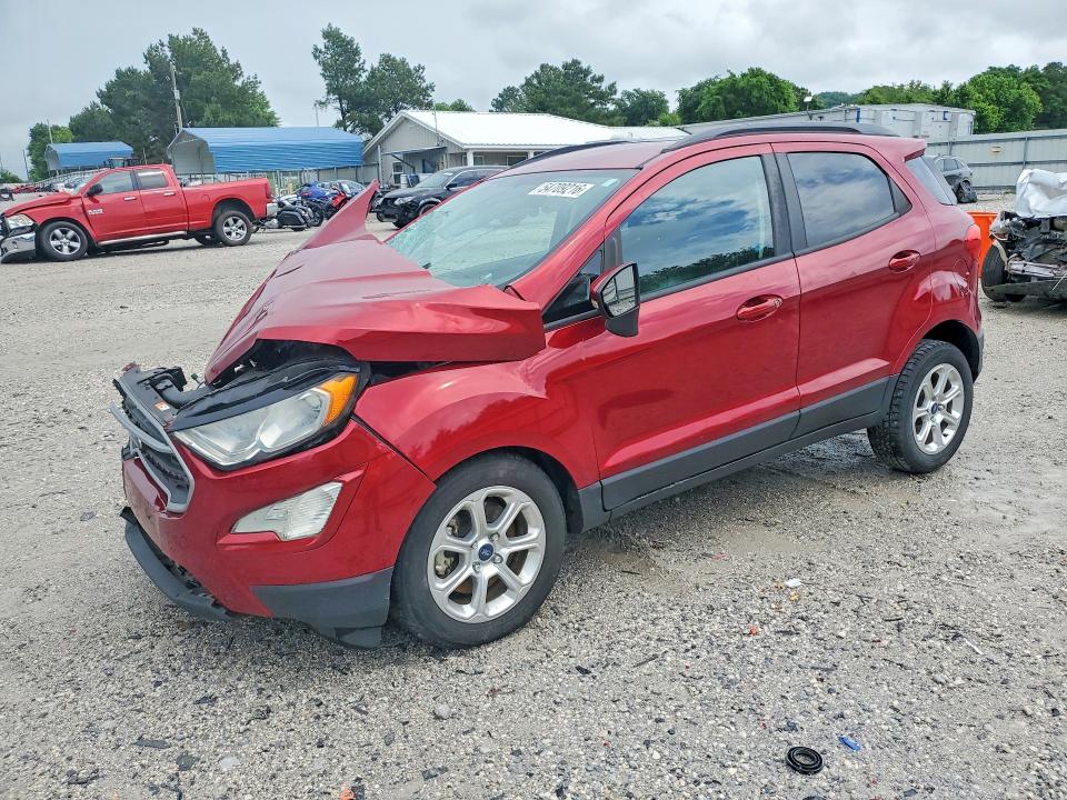 2019 Ford Ecosport VIN MAJ3S2GE9KC277161 COPART salvage auction — FRONT END, Ar - Cert Of Title-Salvage, sold $650 on 2026-07-20 (photo 1)