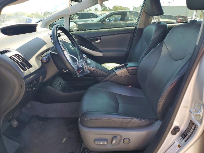 2012 Toyota Prius plug-in VIN JTDKN3DP3C3030132 COPART salvage auction — FRONT END, CA - SALVAGE CERTIFICATE, sold $4,400 on 2026-07-27 (photo 7)