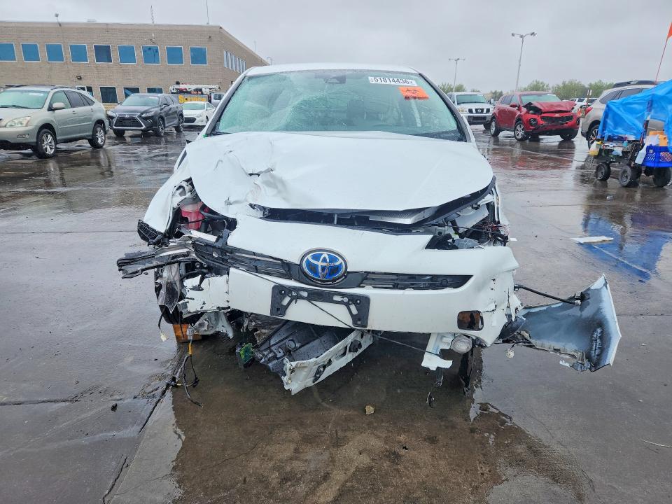 2022 Toyota Prius VIN JTDL9MFU8N3036285 COPART salvage auction — FRONT END, Co - Salvage Title, sold $2,250 on 2026-07-13 (photo 5)