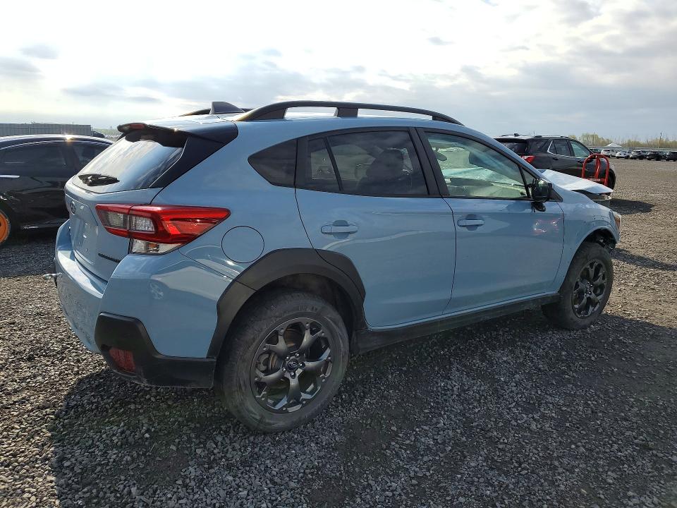 2021 Subaru Xv VIN JF2GTHSC9MH345502 COPART salvage auction — FRONT END, On - Permit Irrepairable, sold $1,700 on 2026-07-07 (photo 3)