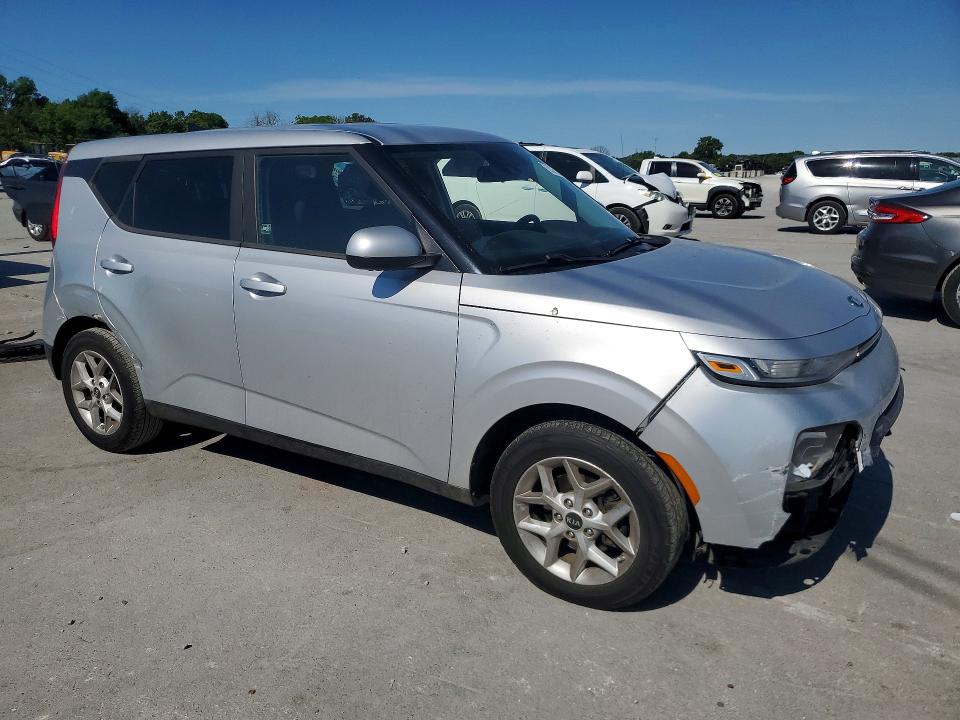 2020 Kia Soul VIN KNDJ23AU6L7019892 COPART salvage auction — FRONT END, Tn - Salvage Certificate, sold $1,800 on 2026-07-15 (photo 4)