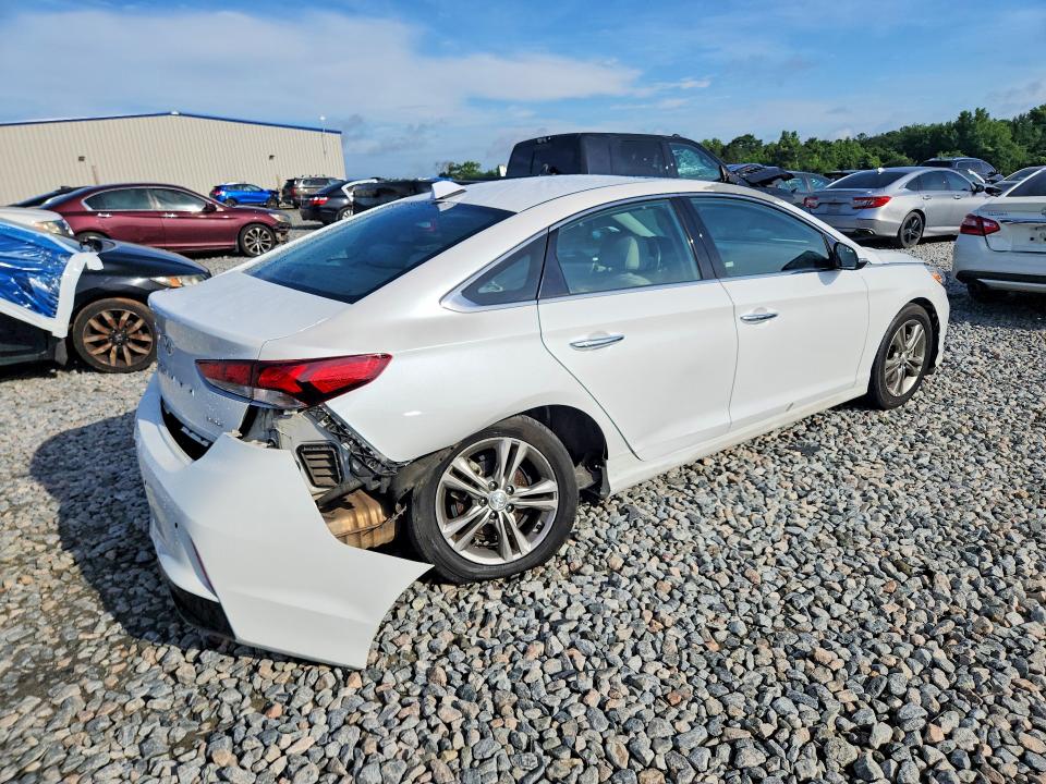 2018 Hyundai Sonata VIN 5NPE34AF7JH647491 COPART salvage auction — REAR END, Ga - Cert Of Title-Salvage, sold $2,400 on 2026-07-02 (photo 3)