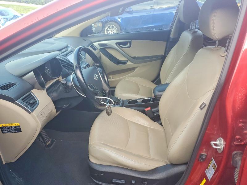 2015 Hyundai Elantra VIN 5NPDH4AE2FH550811 COPART salvage auction — REAR END, NC - SALVAGE CERTIFICATE OF TITLE, sold $1,500 on 2026-07-02 (photo 7)