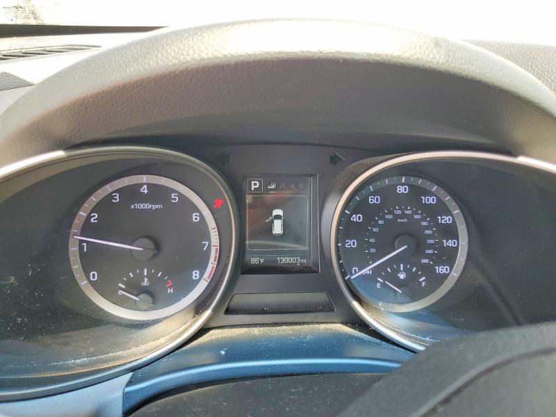 2017 Hyundai Santa fe VIN KM8SMDHF1HU181980 COPART salvage auction — SIDE, Tn - Certificate Of Title, sold $3,750 on 2026-07-07 (photo 9)