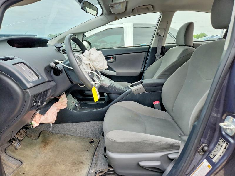 2012 Toyota Prius VIN JTDKN3DU9C1511309 COPART salvage auction — FRONT END, TX - SALVAGE VEHICLE TITLE, sold $70 on 2026-07-23 (photo 7)