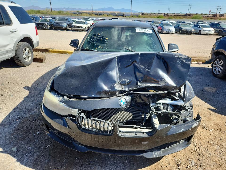 2015 BMW VIN WBA3B1G58FNT02546 COPART salvage auction — FRONT END, Az - Cert Of Title - Salvage, sold $300 on 2026-08-07 (photo 5)