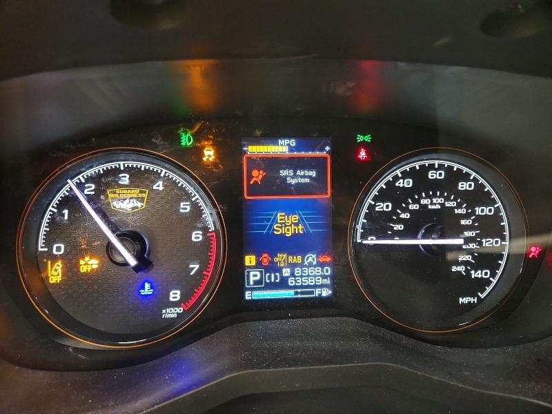 2022 Subaru Forester VIN JF2SKAMC6NH485641 COPART salvage auction — FRONT END, Mi - Certificate Of Title, sold $4,600 on 2026-07-29 (photo 9)