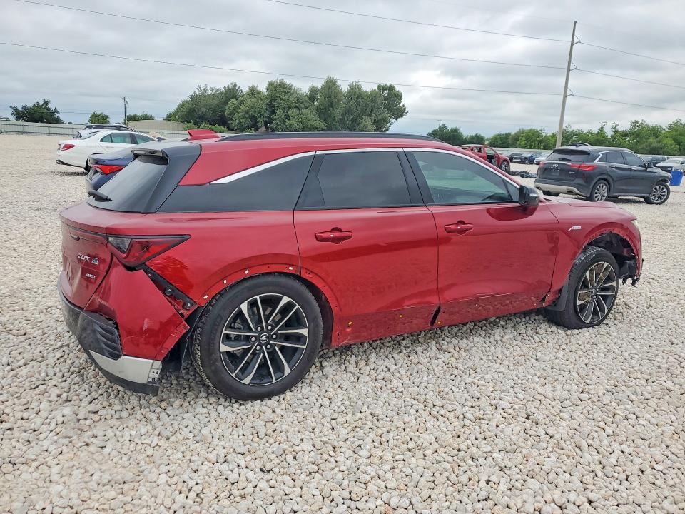 2024 Acura Zdx VIN 4W5KHNRL8RZ514735 COPART salvage auction — FRONT END, Tx - Salvage Vehicle Title, sold $9,800 on 2026-07-16 (photo 3)