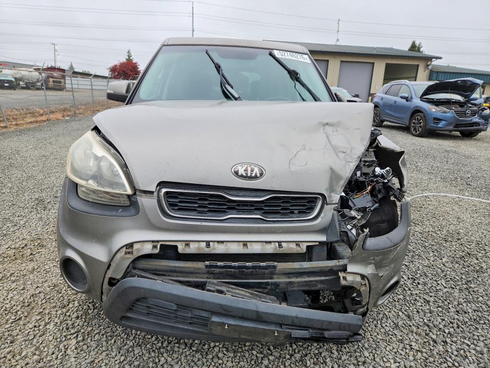 2013 Kia Soul VIN KNDJT2A69D7557478 COPART salvage auction — FRONT END, Or - Salvage Title Certificate, sold $425 on 2026-07-14 (photo 5)