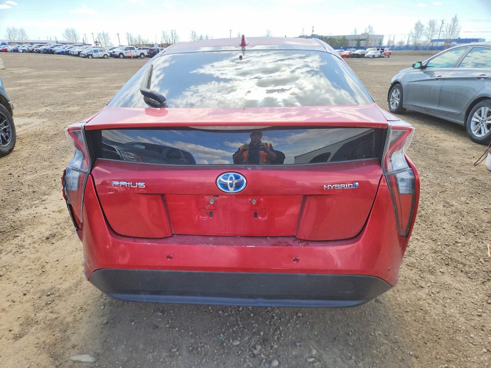 2017 Toyota Prius VIN JTDKARFU7H3530951 COPART salvage auction — FRONT END, AB - BOS - SALVAGE, sold $2,700 on 2026-07-21 (photo 6)