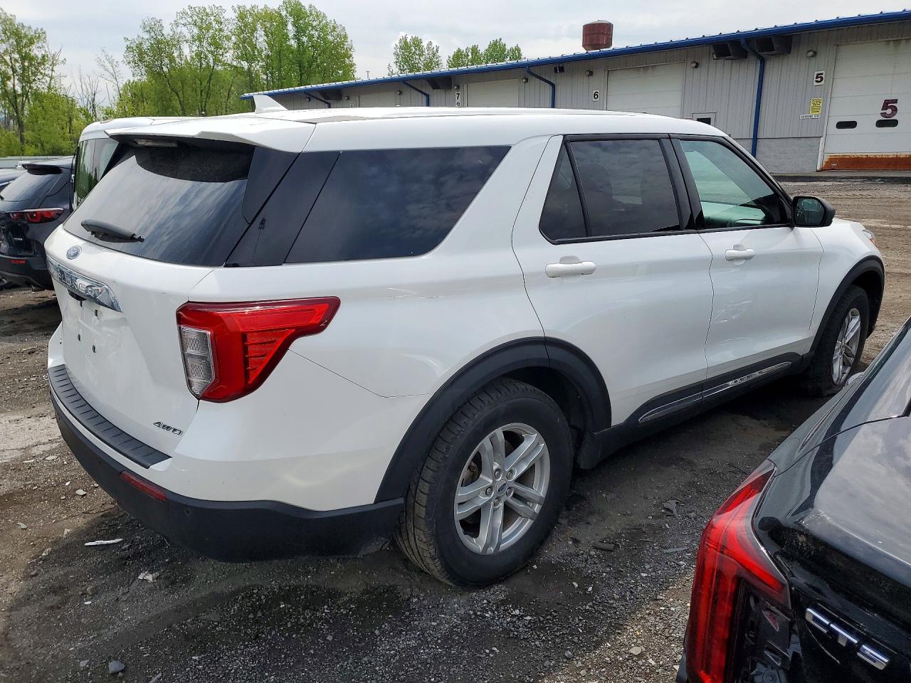 2023 Ford Explorer VIN 1FMSK8DH2PGB44373 COPART salvage auction — Mechanical, NY - CERTIFICATE OF TITLE, sold $18,100 on 2026-07-09 (photo 3)
