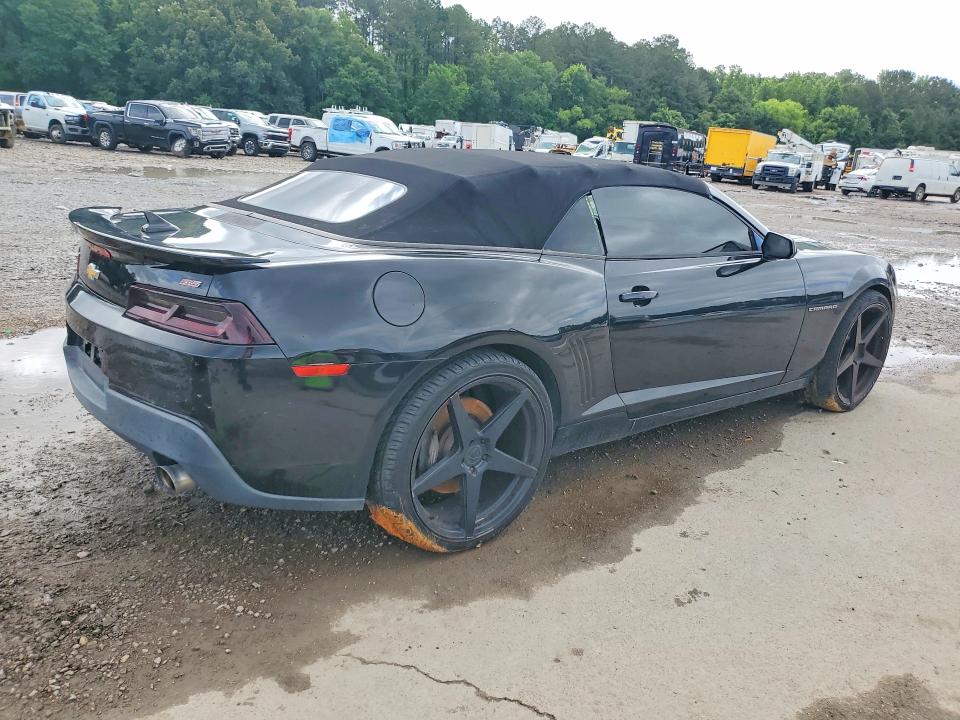 2014 Chevrolet Camaro VIN 2G1FK3DJ4E9260304 COPART salvage auction — MECHANICAL, Tx - Dealer Only Clean Title (P), sold $6,100 on 2026-07-10 (photo 3)
