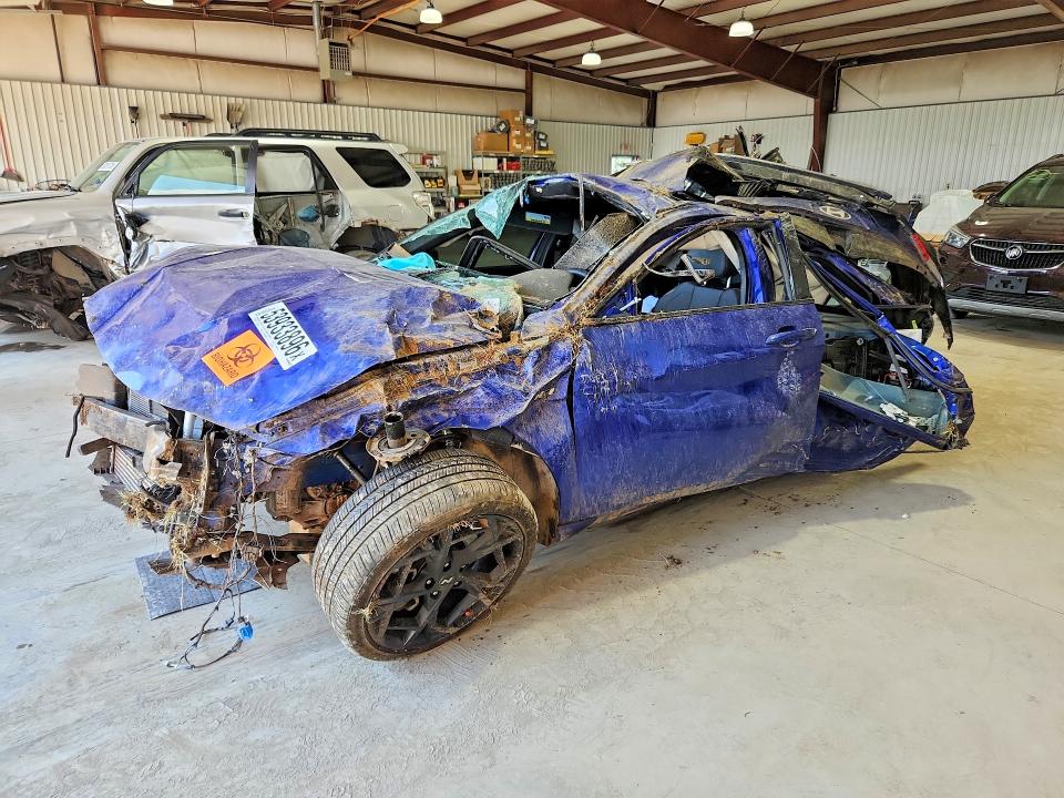 2025 Hyundai Elantra VIN KMHLR4DF8SU060835 COPART salvage auction — ROLLOVER, Pa - Certificate Of Salvage, sold $550 on 2026-07-17 (photo 1)